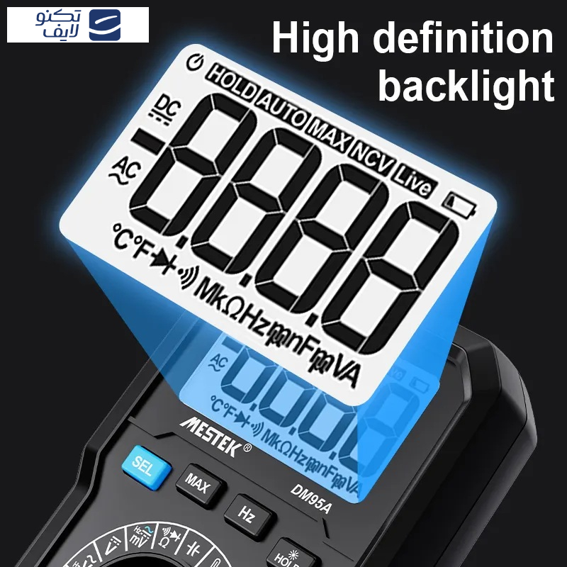 مولتی متر دیجیتال مستک مدل DM95A
