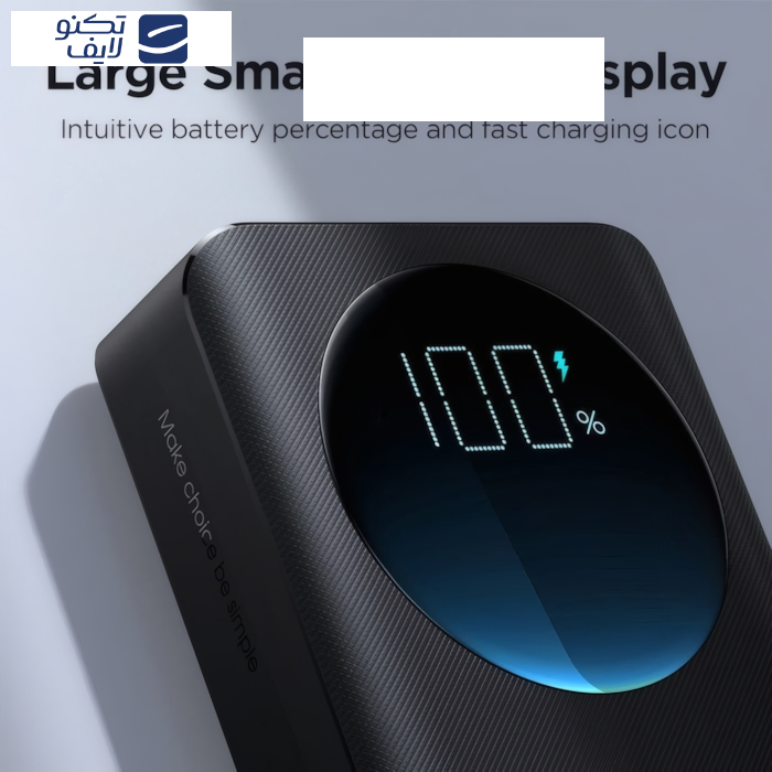 پاوربانک جوی روم مدل PBF02 30WF ظرفیت 20000 میلی آمپرساعت