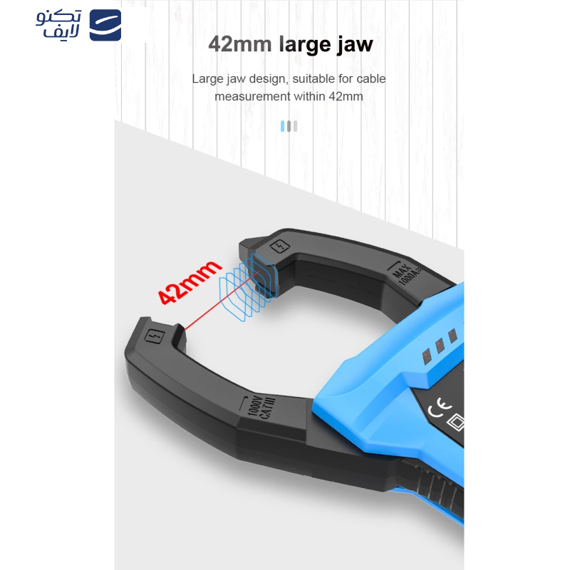 مولتی متر کلمپی دیجیتال مستک مدل CM86B