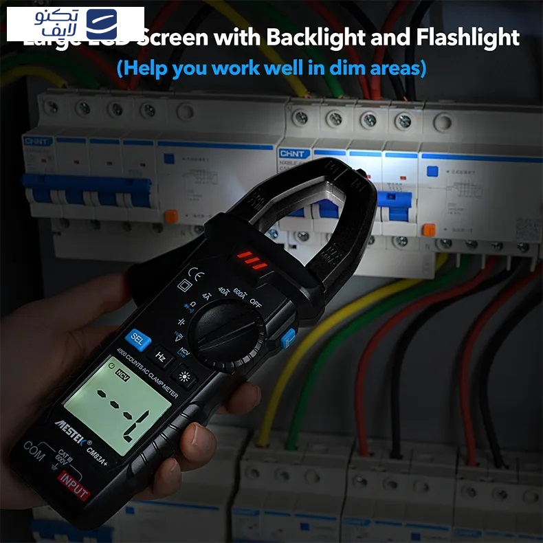 مولتی متر کلمپی دیجیتال مستک مدل CM83A PLUS