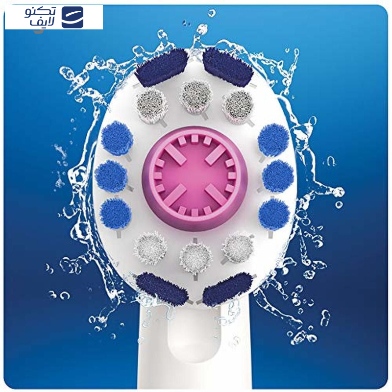 سری یدک مسواک برقی اورال-بی مدل 3D White بسته 2 عددی