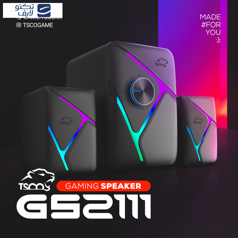 اسپیکر دسکتاپ تسکو مدل GS 2111