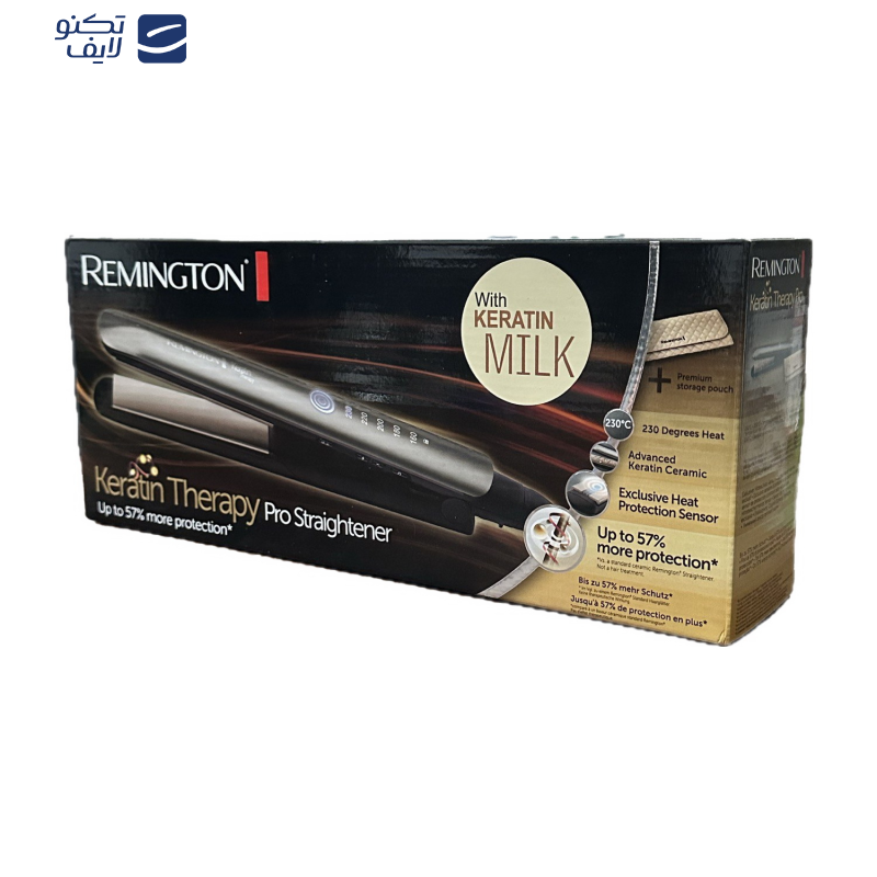  اتو و حالت دهنده ی مو رمینگتون مدل Keratin Therapy