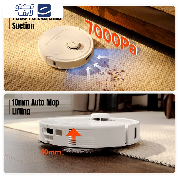 جاروبرقی رباتیک روبوراک مدل  Roborock Q Revo Maxv