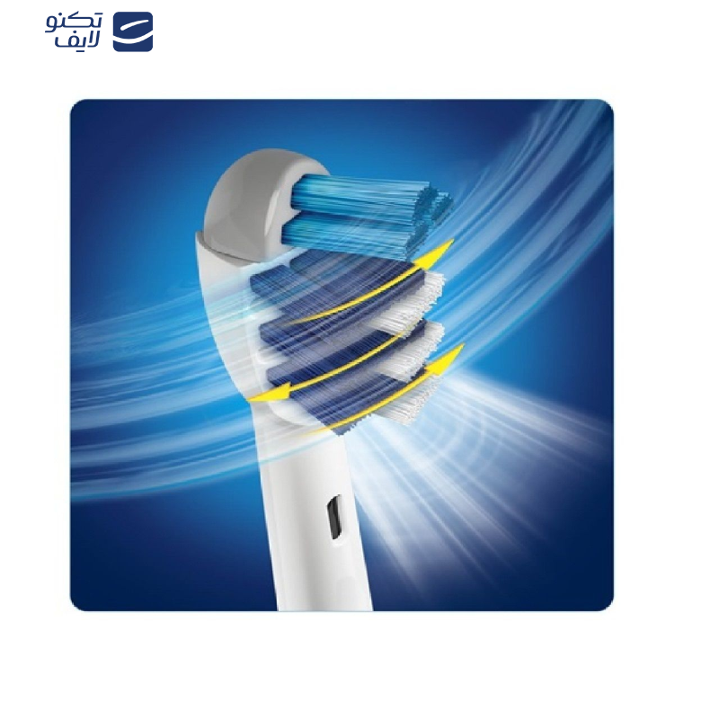 سری یدک مسواک برقی ااورال-بی مدل TriZone بسته 2 عددی