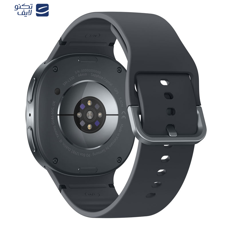 ساعت هوشمند 44 میلی‌متری سامسونگ مدل Galaxy Watch 8 با بند پلاستیکی