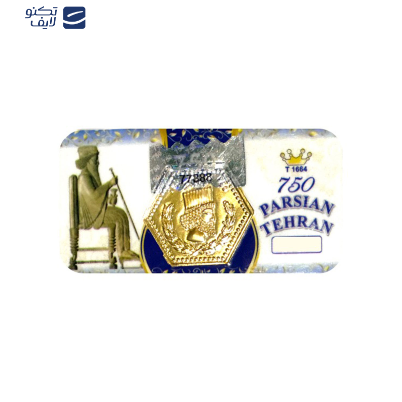 طلا گرمی 18 عیار مدل پارسیان 1664 کد 200