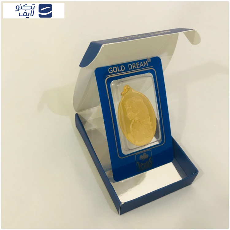 شمش طلا 18 عیار ونوس کد 1500 شمش طلا 18 عیار ونوس کد 1500
