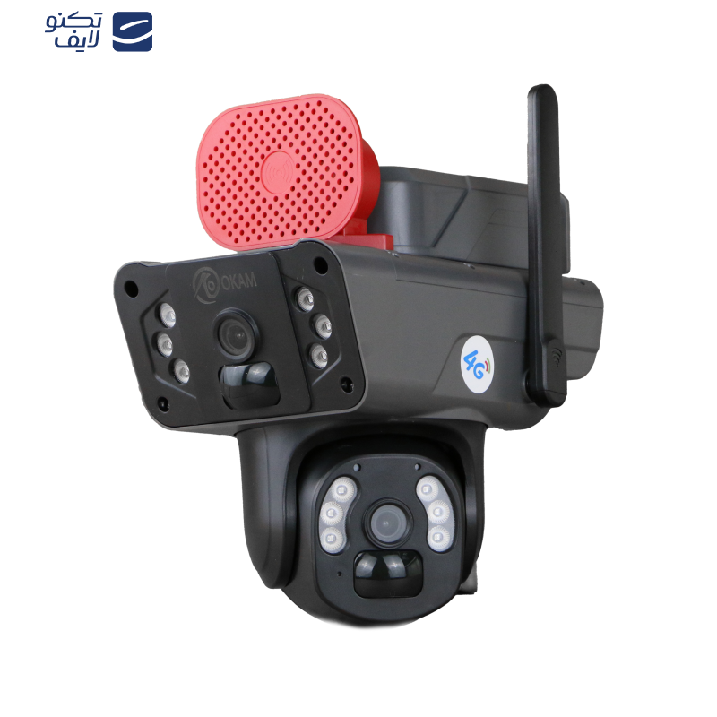 دوربین مداربسته تحت شبکه سیم کارتی اکم مدل دو مگاپیکسل کد TP12