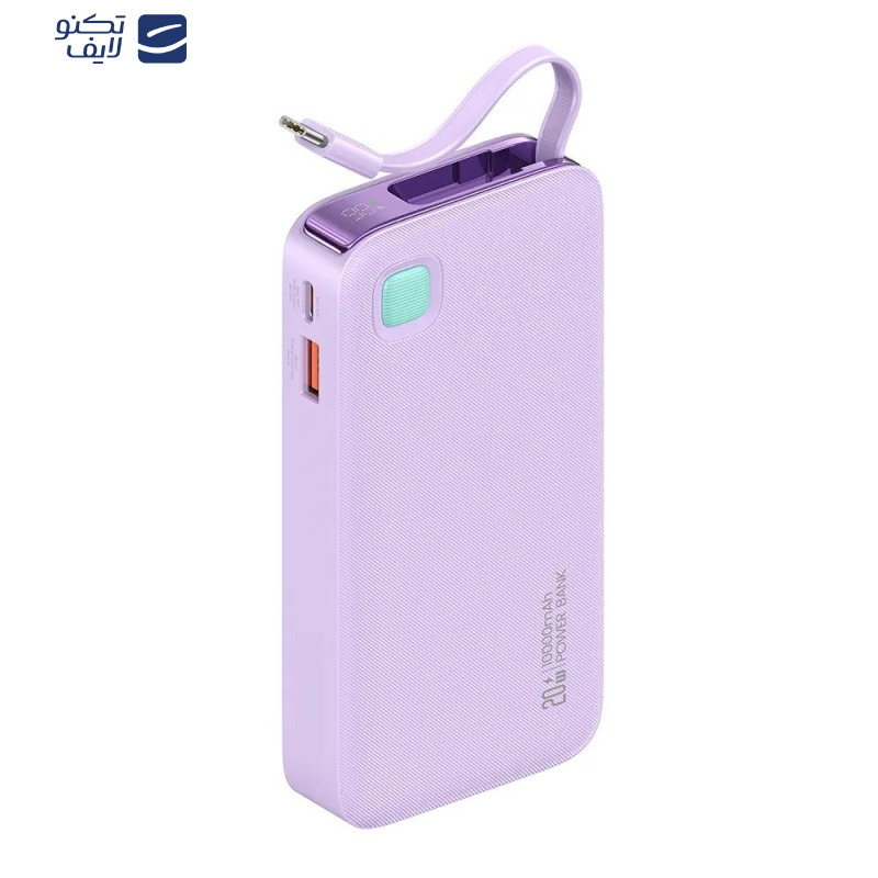 پاوربانک یوسمز مدل CD224 ظرفیت 10000 میلی آمپر