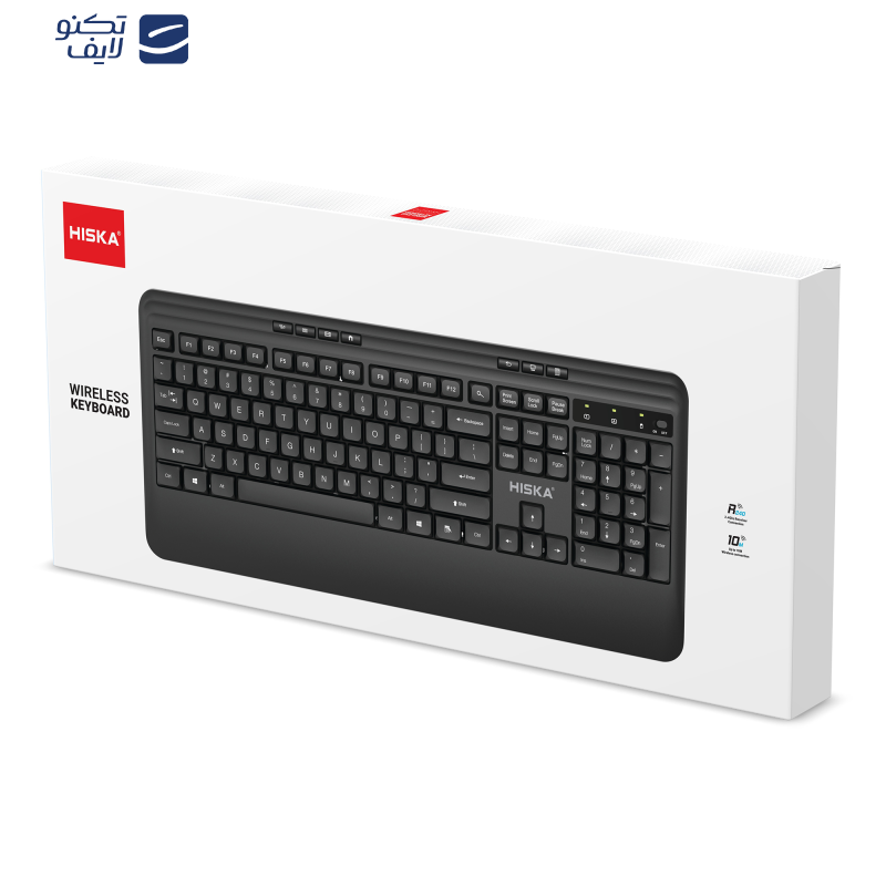 کیبورد بی سیم هیسکا مدل HX-KE210