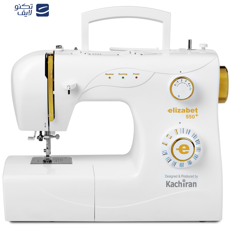 چرخ خیاطی کاچیران مدل اليزابت 550+