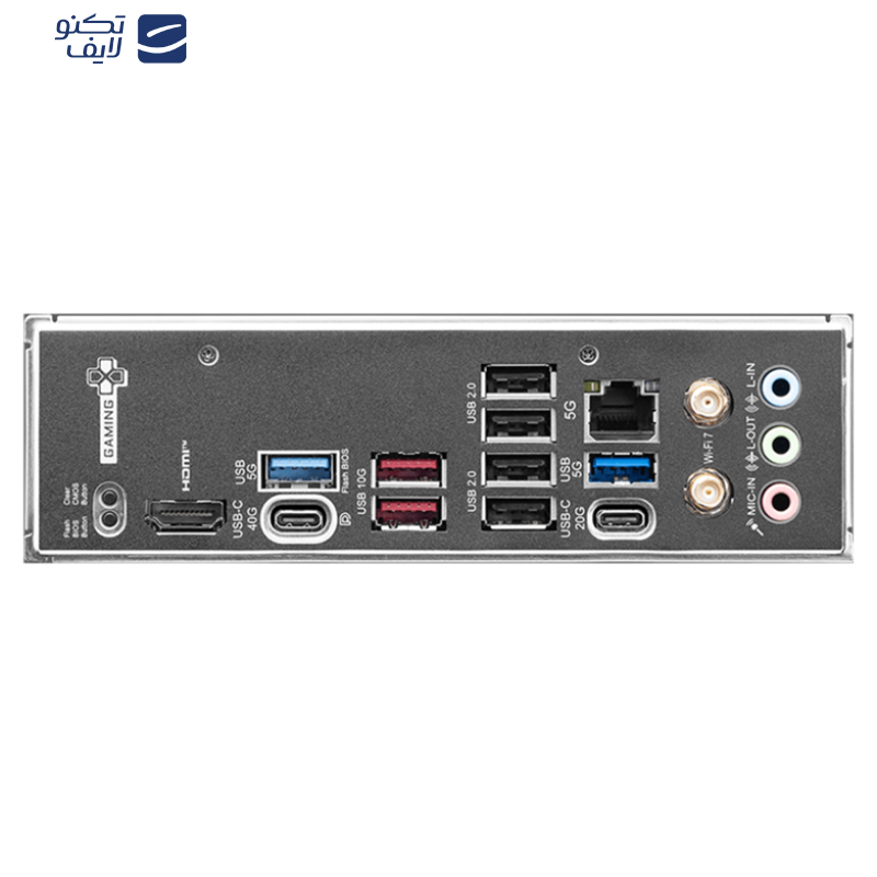 مادربرد ام اس آی مدل X870 GAMING PLUS WIFI