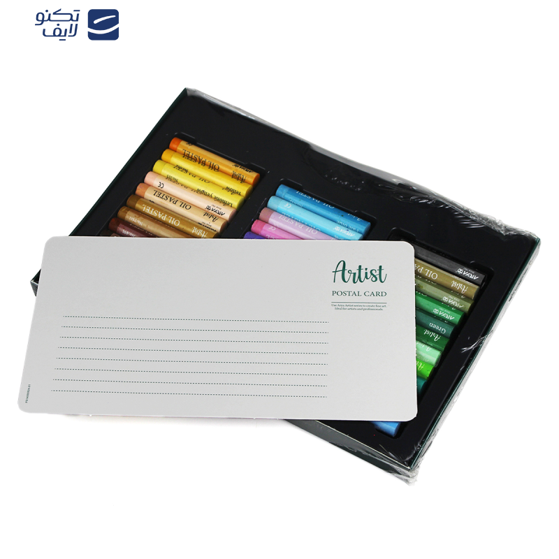 پاستل روغنی 36 رنگ آریا مدل آرتیست