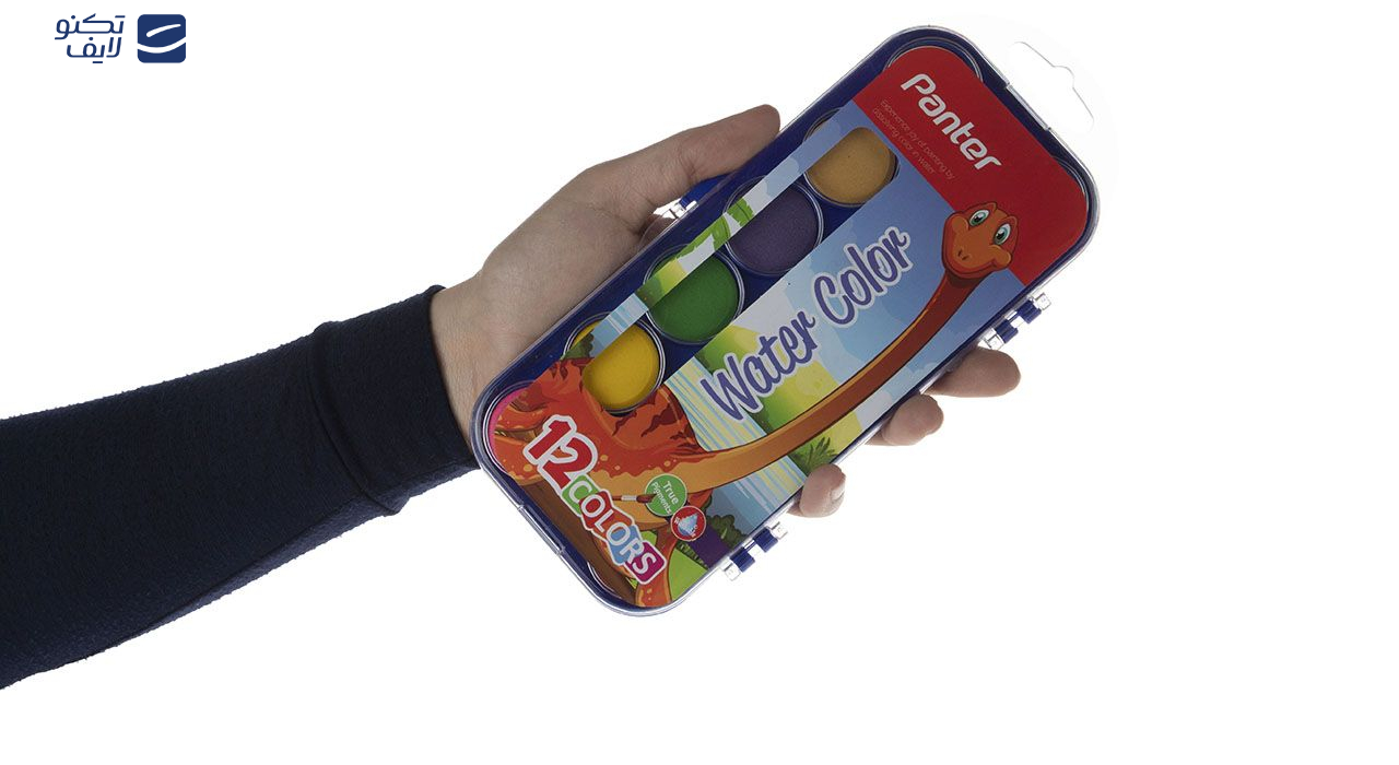 آبرنگ 12 رنگ پنتر مدل WC 102