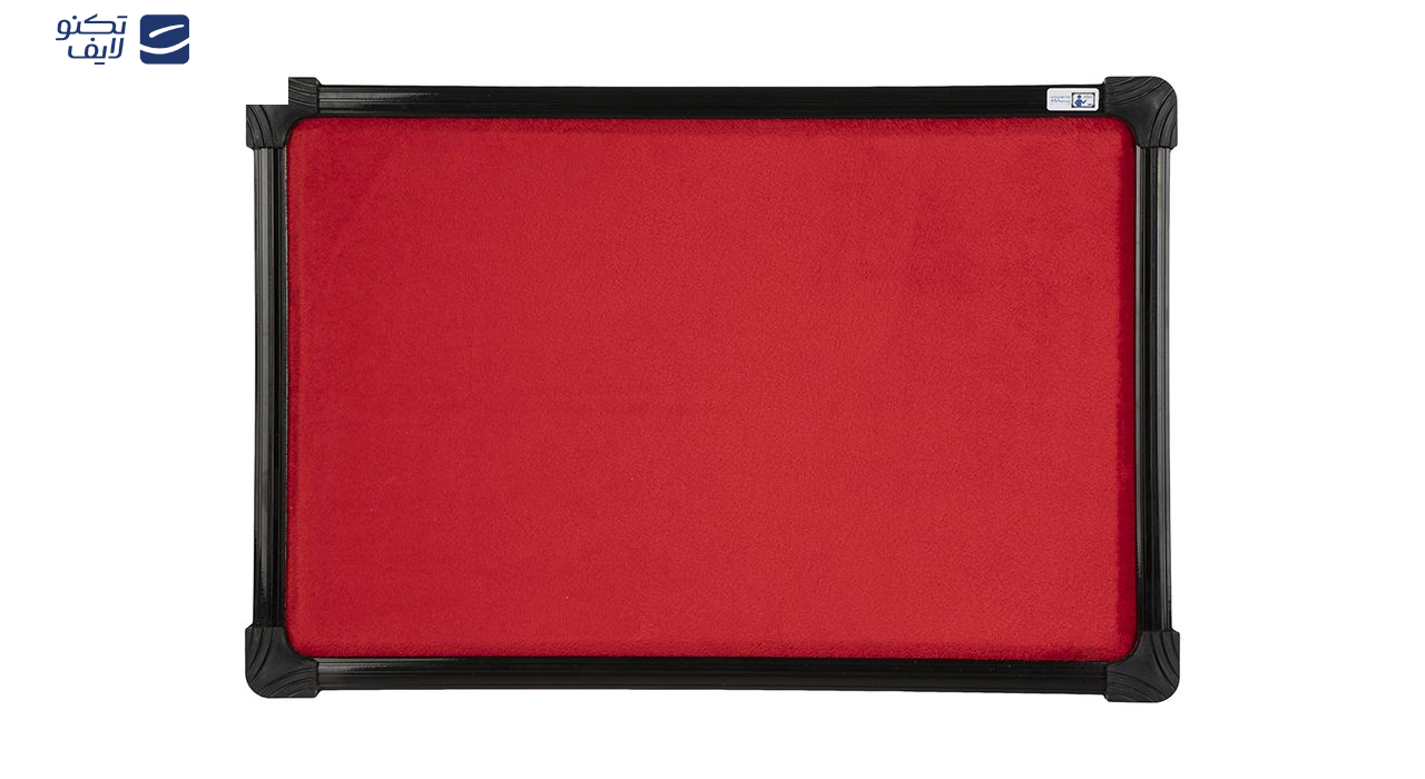 تابلو اعلانات قرمز آسا بُرد سایز 100x80 سانتی متر