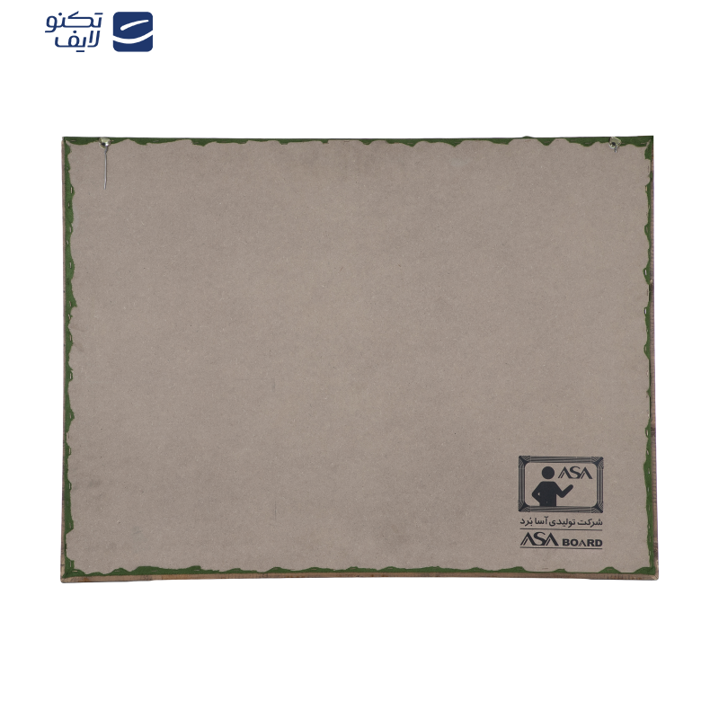 تابلو اعلانات آسا بُرد مدل راش سایز 60x90سانتی متر