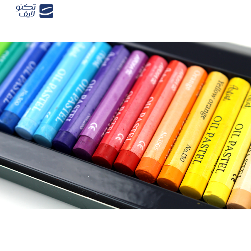 پاستل 24 رنگ آریا مدل آرتیست