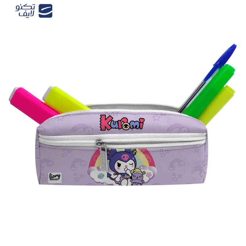 جامدادی سه زیپ مستر راد مدل فانتزی طرح کورومی کد fiory 2570