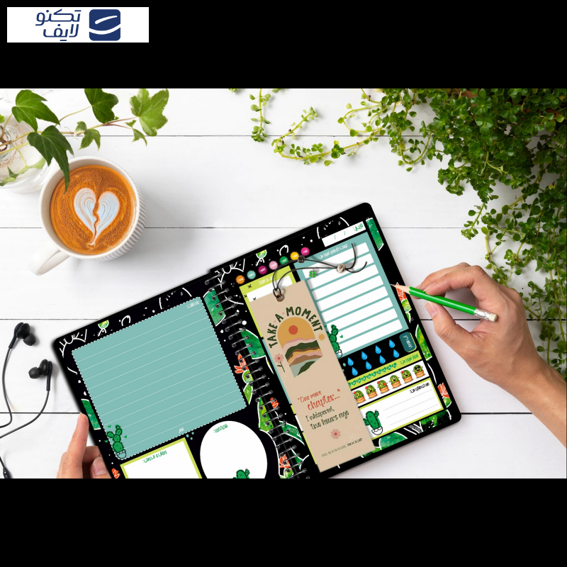 دفتر برنامه ریزی مستر راد طرح کاکتوس مدل پلنر کد 1619