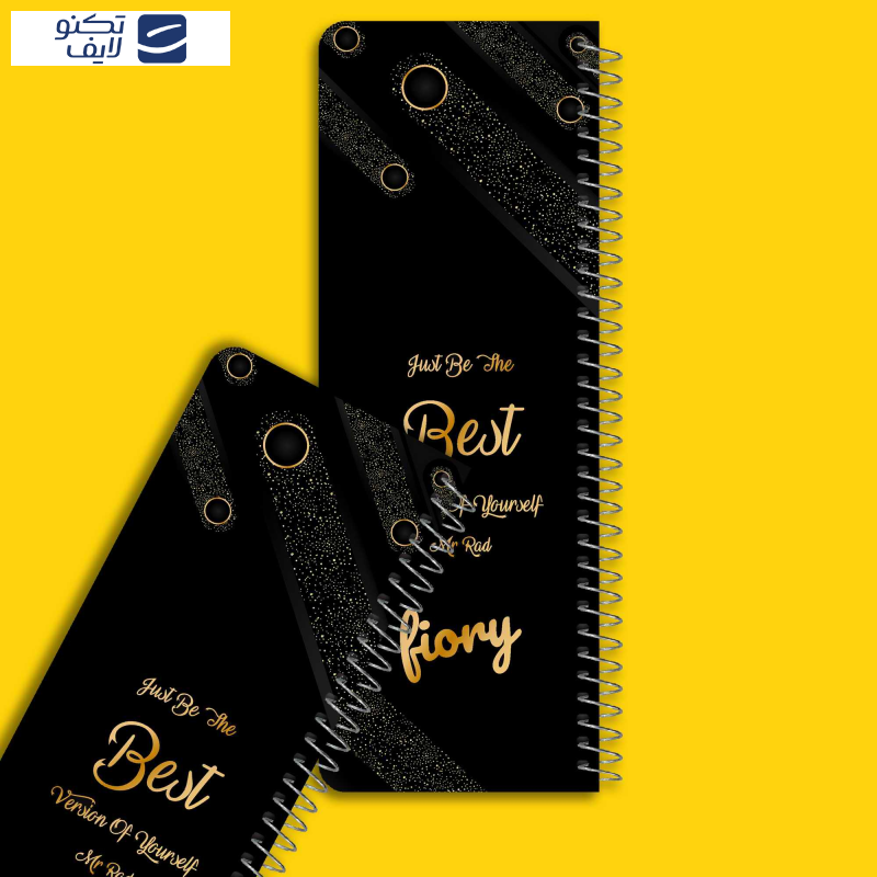 دفترچه یادداشت مستر راد مدل to do list طرح سلطنتی مدل فیوری کد fiory 1691