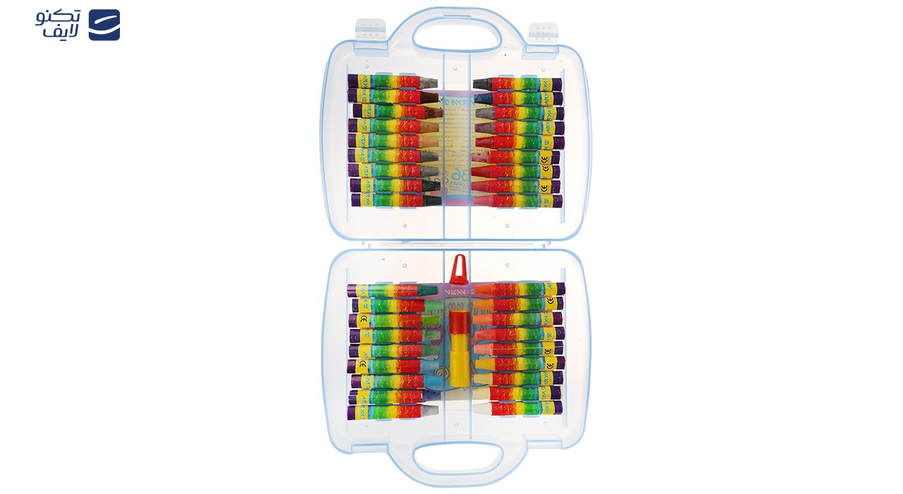 پاستل روغنی 36 رنگ آریا مدل 2032