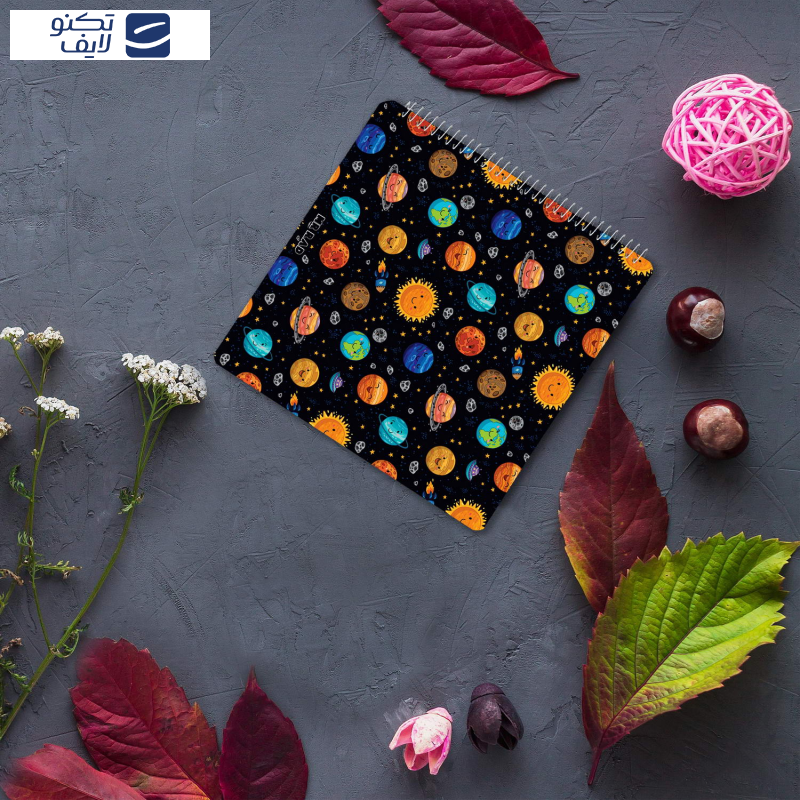  دفتر مستر راد مدل بولت ژورنال نقطه‌ای طرح کهکشانی کد 1522مجموعه 2 عددی 