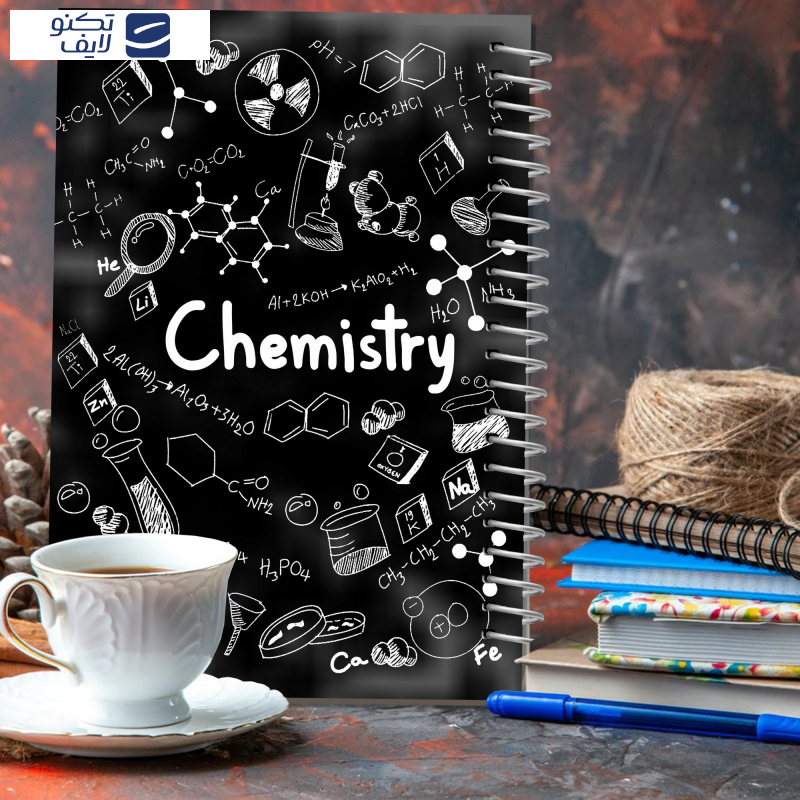 دفتر مشق 100 برگ مستر راد طرح شیمی مدل تحصیلی کد fiory 2175