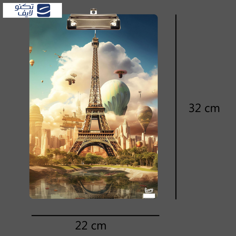   تخته شاسی مستر راد مدل برج ایفل کد fiory 2421 سایز A4