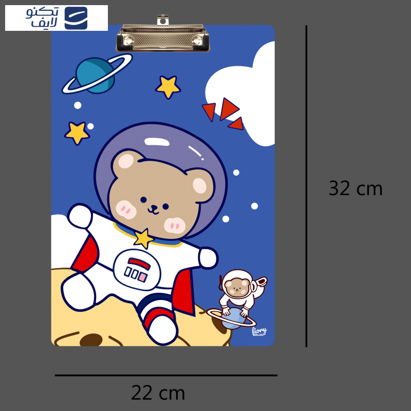 تخته شاسی مستر راد مدل خرس فانتزی کد fiory 2399 سایز A4 تخته شاسی مستر راد مدل خرس فانتزی کد fiory 2399 سایز A4