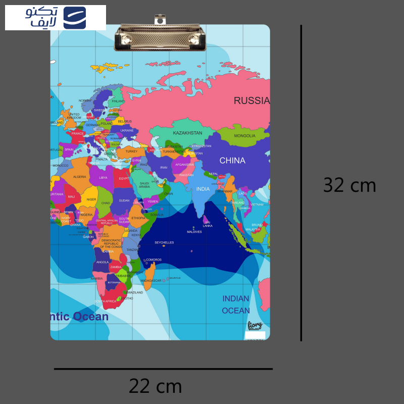 تخته شاسی مستر راد مدل نقشه جهان کد fiory 2417 سایز A4 تخته شاسی مستر راد مدل نقشه جهان کد fiory 2417 سایز A4