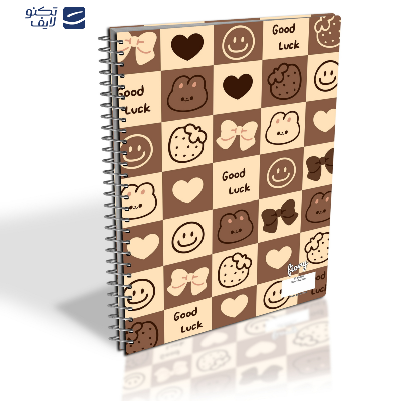   دفتر مشق 50 برگ مستر راد طرح تدی کد fiory 2596