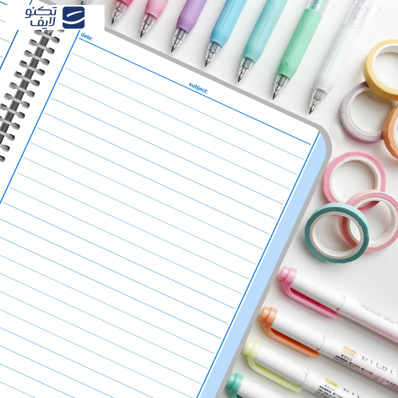 دفتر مشق مستر راد مدل مدادرنگی طرح کودک کد fiory 1721