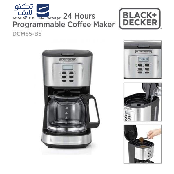 قهوه ساز بلک اند دکر مدل DCM85-B5