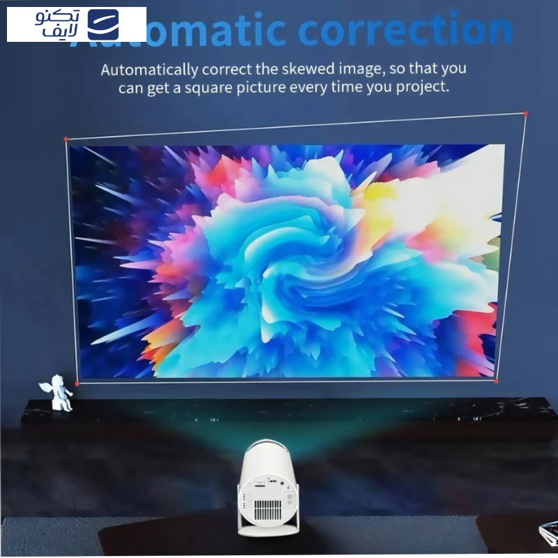 مینی ویدئو پروژکتور مدل Game Projector Ultra HD 