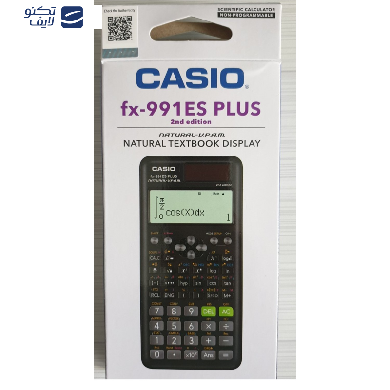 ماشین حساب کاسیو مدل fx-991ES plus 2nd edition