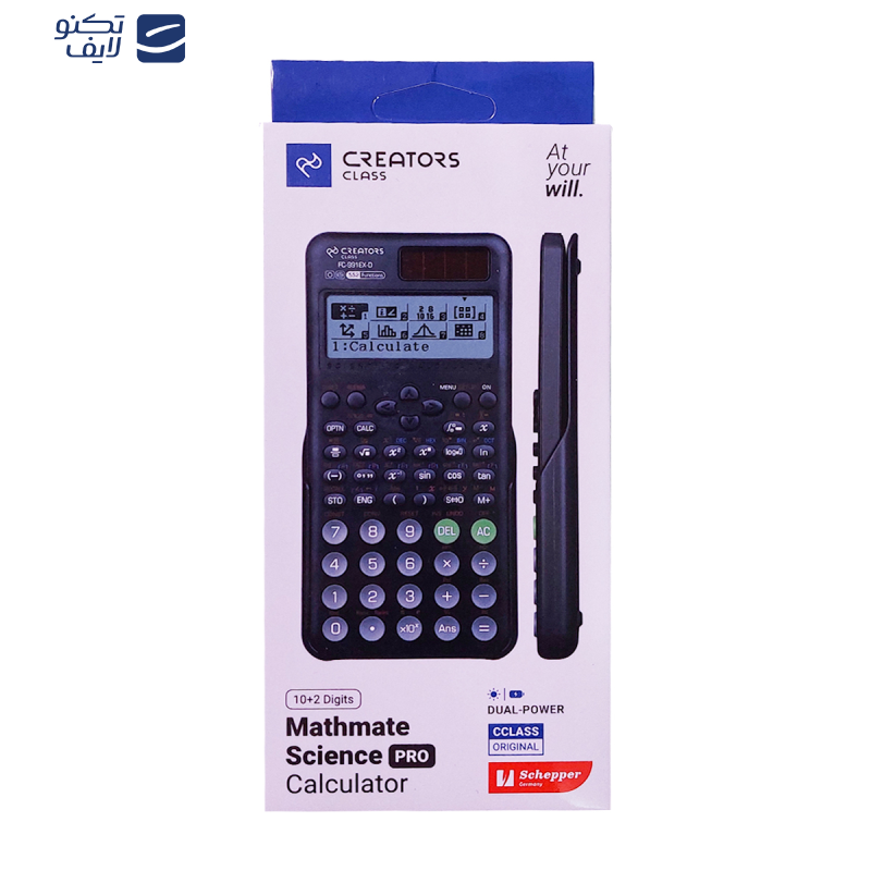 ماشین حساب سی کلاس کریتورز مدل مهندسی طرح پرو کد FC-991EX-D