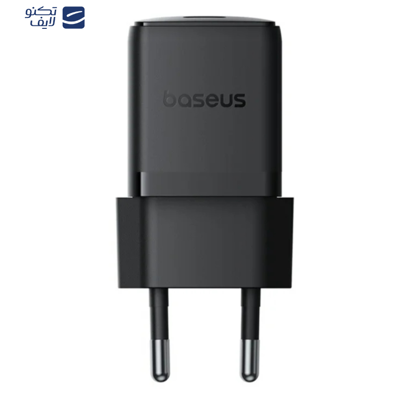 شارژر دیواری 20 وات بیسوس مدل 20W Palm به همراه کابل USB-C شارژر دیواری 20 وات بیسوس مدل 20W Palm به همراه کابل USB-C
