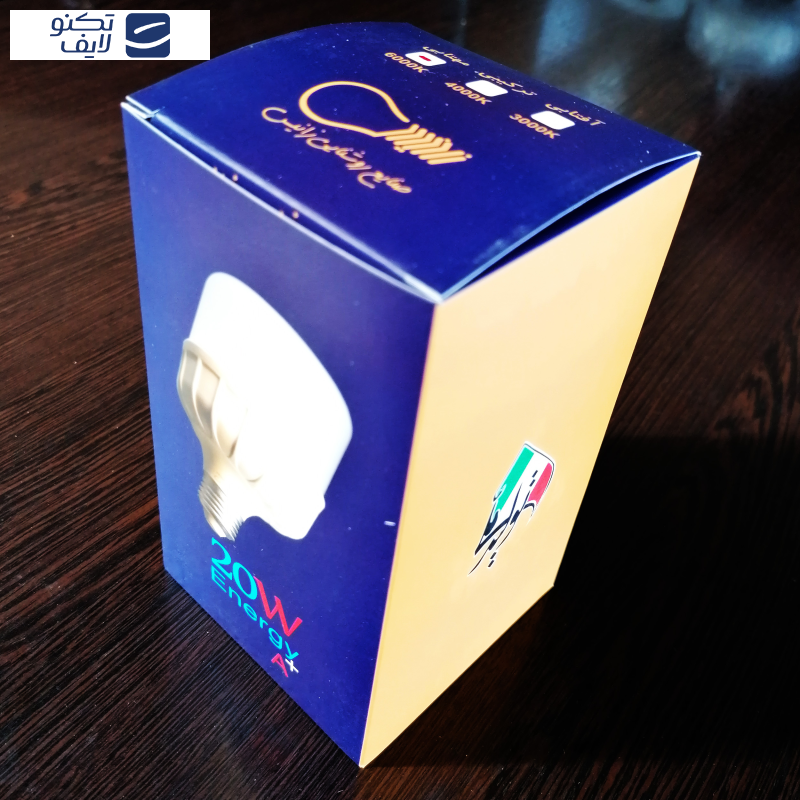  لامپ ال ای دی 20 وات زانیس مدل Z-020 پایه E27