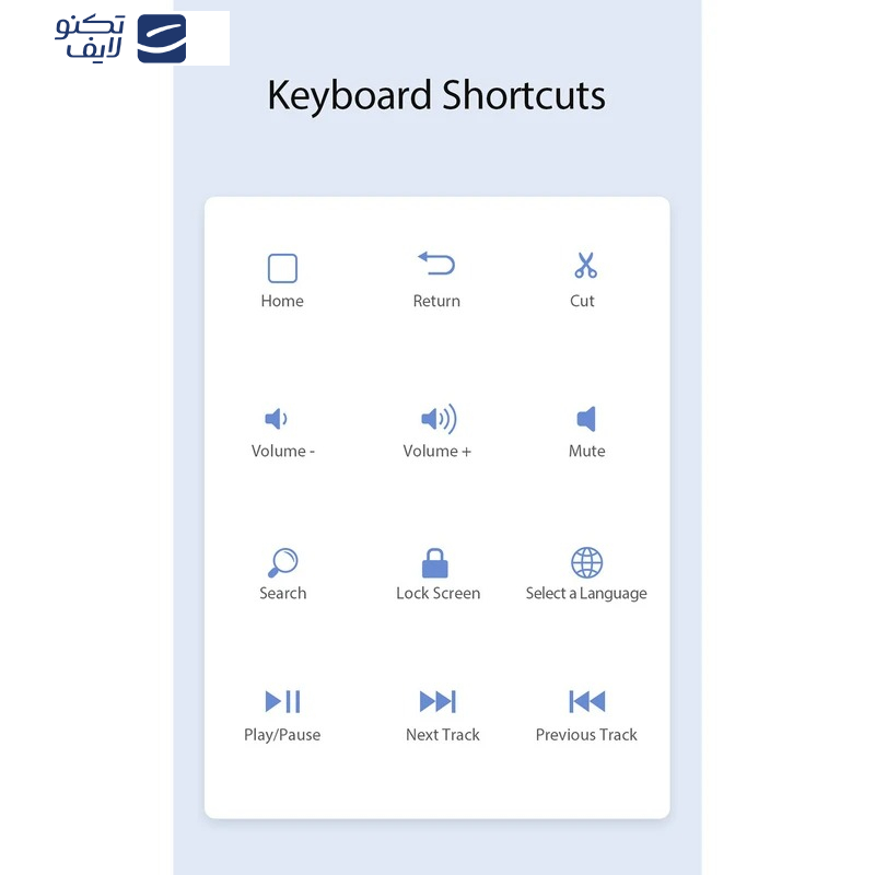 کیف کیبورددار دوکس دوکیس مدل TKSeries  مناسب برای تبلت Samsung Galaxy Tab S9 FE Plus-12.4 Inch