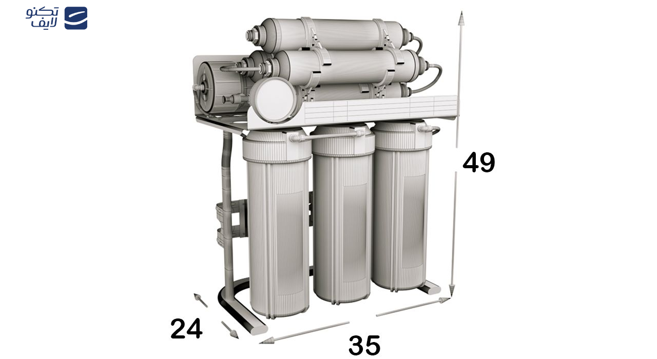 تصفیه کننده آب خانگی اس اس وی مدل SuperSpring X800