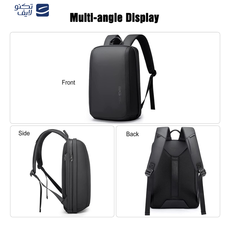 کوله پشتی لپ تاپ بنج مدل BN-2809 مناسب برای لپ تاپ تا 14 اینچی