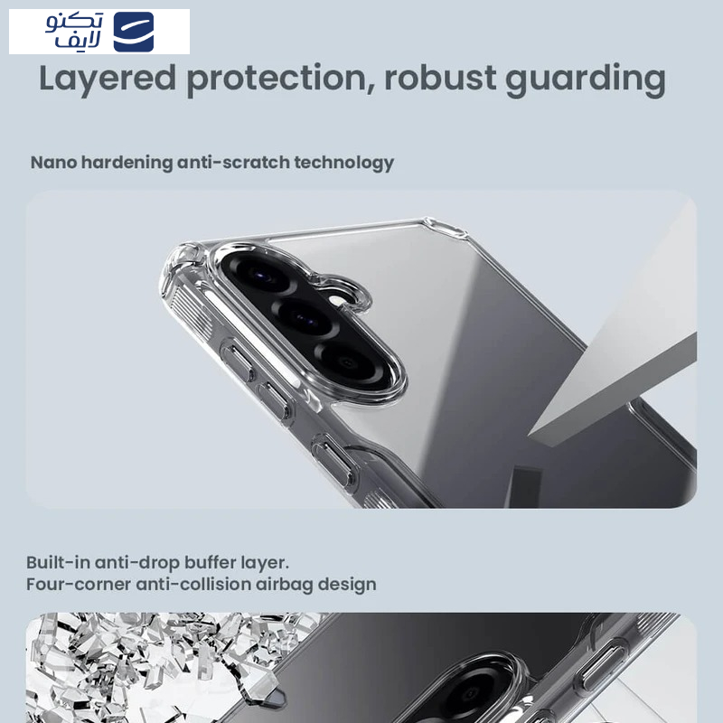 کاور نیلکین مدل Nature TPU Pro مناسب برای گوشی موبایل سامسونگ Galaxy A56/ A36