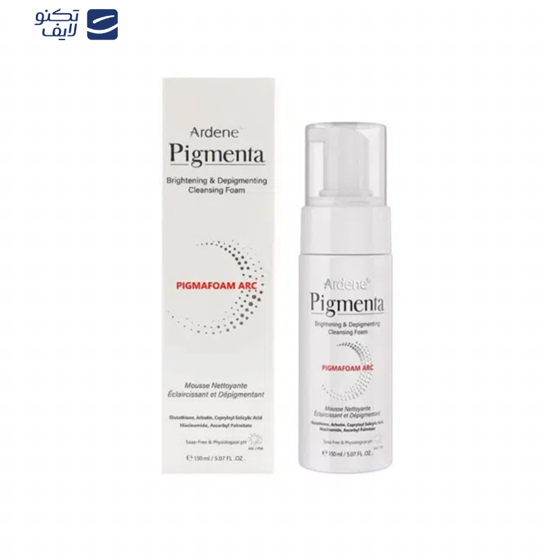 فوم شست‌وشوی صورت آردن مدل پیگمنتا حجم 150 میلی‌لیتر