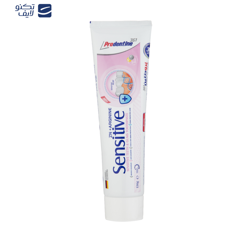 خمیر دندان پرودنتین 361 مدل Sensitive وزن 130 گرم 