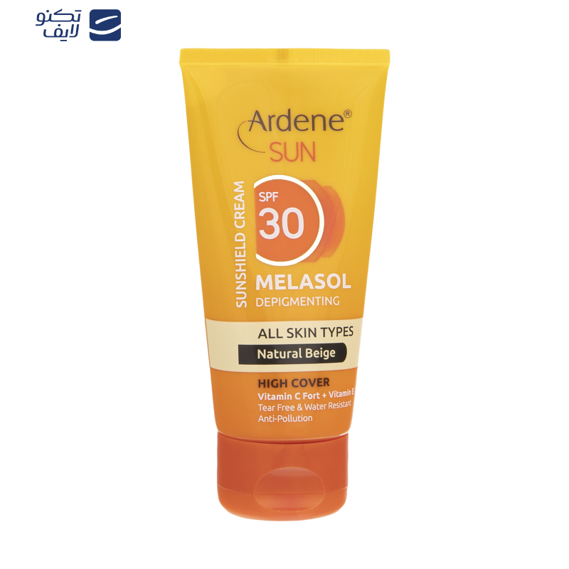 کرم ضد آفتاب آردن سان مدل Natural وزن 50 گرم