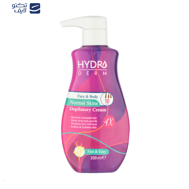 کرم موبر صورت و بدن هیدرودرم مناسب پوست معمولی حجم 330 میلی لیتر