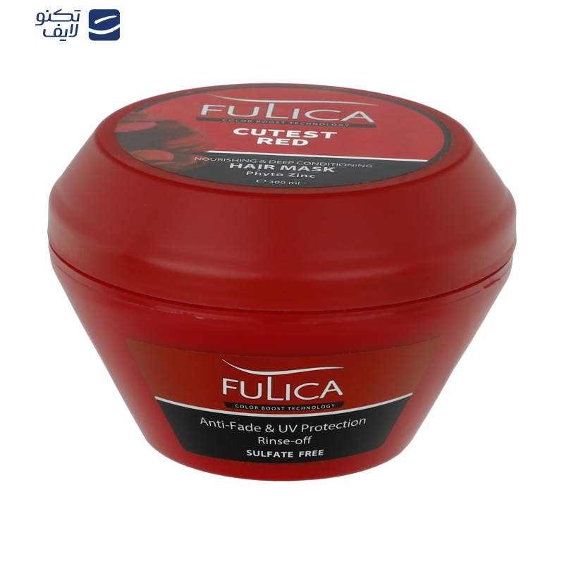 ماسک مو فولیکا مدل Cutest Red حجم 300 میلی لیتر 