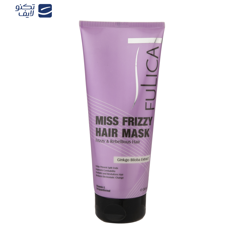 ماسک مو فولیکا مدل miss frizzy حجم 200 میلی لیتر
