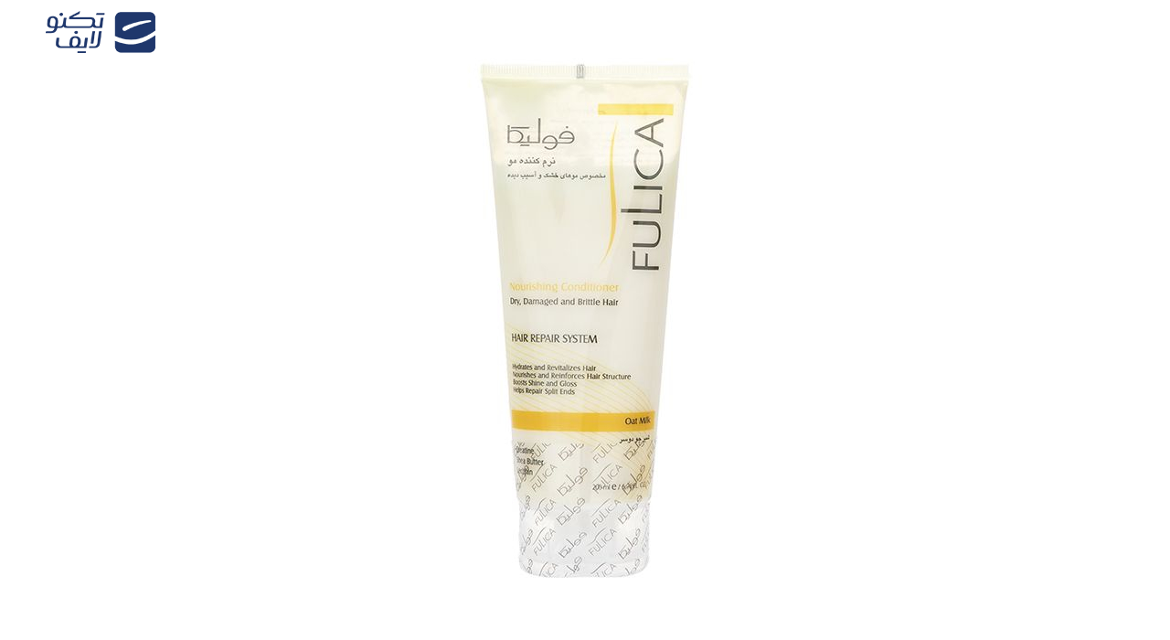نرم کننده فولیکا مدل nourishing مناسب موهای خشک و آسیب دیده حجم 200 میلی لیتر